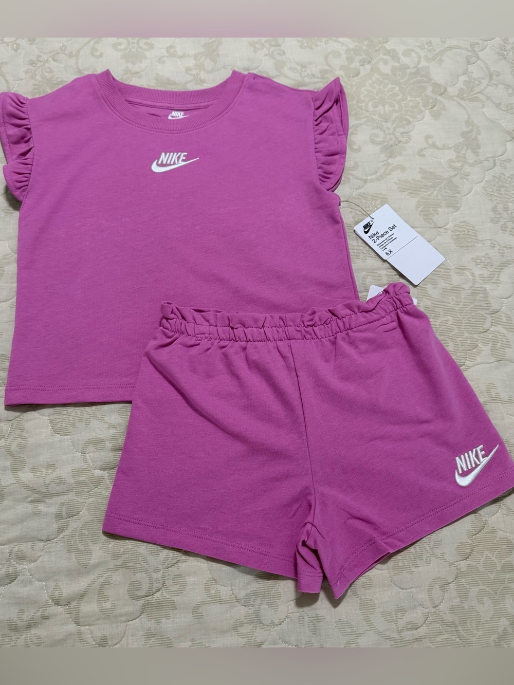 Nike Girls 2 Piece Set Size 6X New